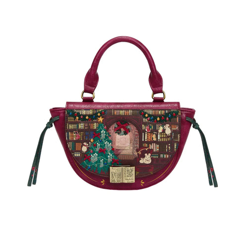 Vendula-Christmas-Library-Winged-Top-Handle-Bag
