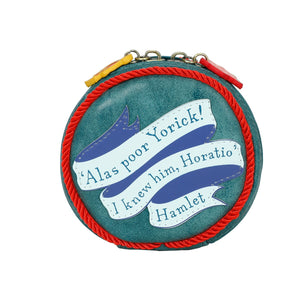 PRE ORDER - Shakespeare's Theatre - Hamlet Round Coin Purse