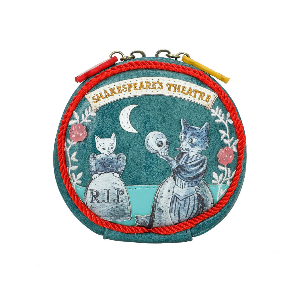 PRE ORDER - Shakespeare's Theatre - Hamlet Round Coin Purse