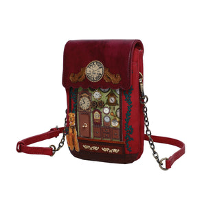 Vendula-London-Tick-Tock-Clock-Shop-Phone-Pouch-Bag