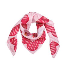 Lilibet Loves Satin Scallop Square Neckerchief