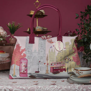 Perfectly Pink Afternoon Tea Bus Bonnie Weekender