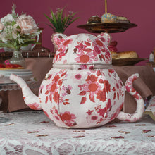 Perfectly Pink Afternoon Tea Bus Kitty Teapot