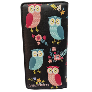 Shagwear-Owl-Garden-Large-Zip-Wallet