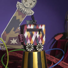 Skelecat's Travelling Ghost Circus Train Carriage Coin Purse