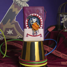 Skelecat's Travelling Ghost Circus Compact Folding Wallet