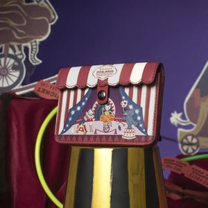 Skelecat's Travelling Ghost Circus Accordion Card wallet