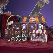 Skelecat's Travelling Ghost Circus Train Charm Bag
