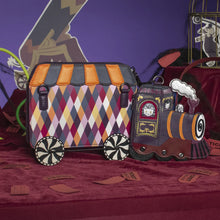 Skelecat's Travelling Ghost Circus Train Charm Bag