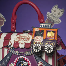 Skelecat's Travelling Ghost Circus Train Carriage Coin Purse