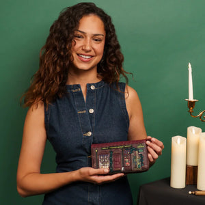 PRE ORDER Mystic Wicks Candle and Wandmakers Large Ziparound Wallet
