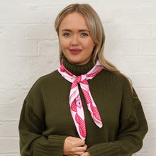 Lilibet Loves Satin Scallop Square Neckerchief