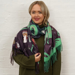 PRE - ORDER - The Witches Pantry Rectangular Scarf