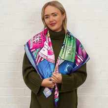 Vendula Travelling Library Large Square Scarf