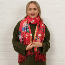 25 Mistletoe Lane Rectangular Scarf