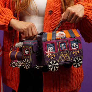 Skelecat's Travelling Ghost Circus Train Bag
