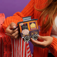Skelecat's Travelling Ghost Circus Train Carriage Coin Purse