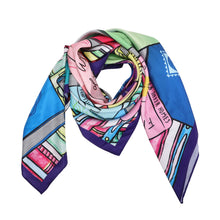 Vendula Travelling Library Large Square Scarf