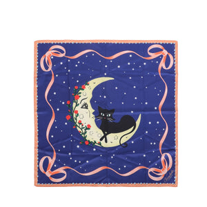 Vendula's Purrlesque Club Satin Square Neckerchief