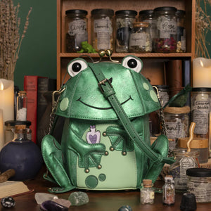 The Witches Pantry Clipper Frog Bag