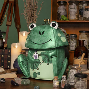 The Witches Pantry Clipper Frog Bag