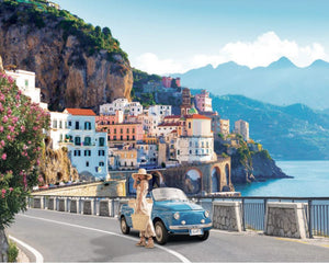 Amalfi Coast Zip Flap Wallet