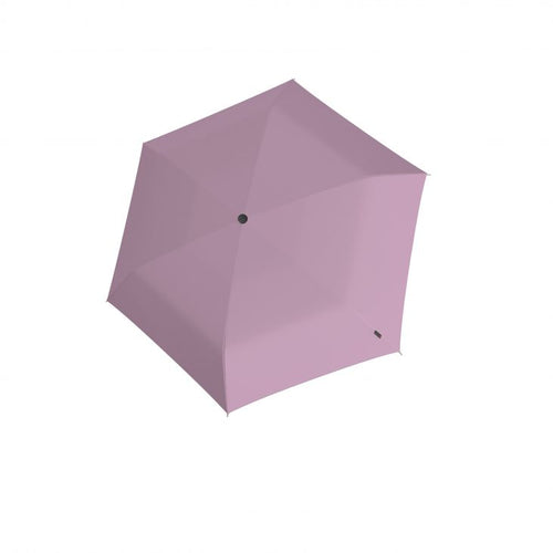 Knirps Pink Black Ultra Light Duomatic Umbrella
