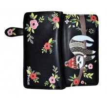 Chillin Sloth Black Wallet - LAST ONE!