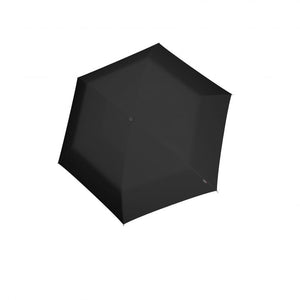 Knirps Black Pink Ultra Light Duomatic Umbrella