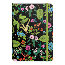 Full Bloom Black Softcover Notebook