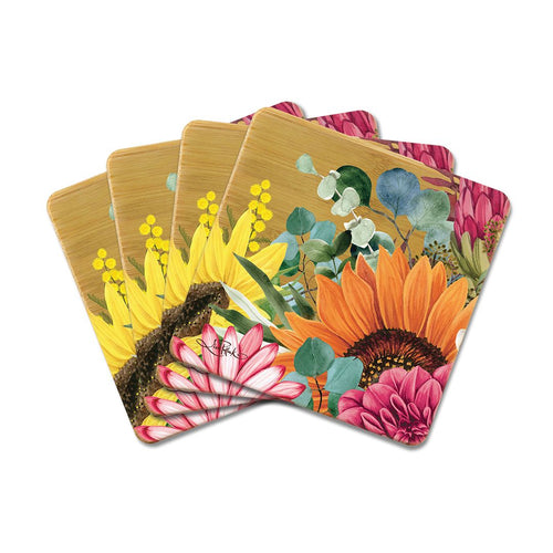 Lisa-Pollock-Spring-Bouquet-Coaster-Set