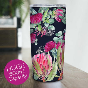 Stainless Steel Travel Mug - Blush Beauty