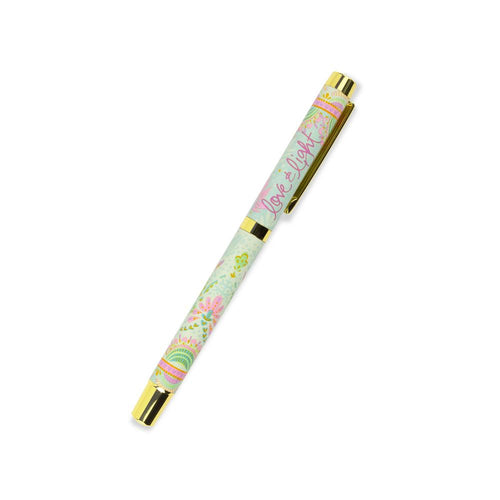 Love & Light Rollerball Pen - Purple Ink