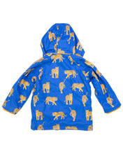 Tiger Blue Raincoat