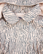 Blush Pink Tiger Stripes Raincoat