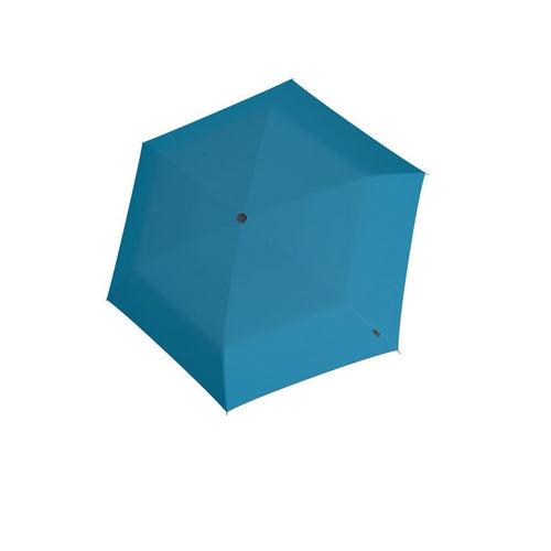 Knirps Turquoise Black Ultra Light Duomatic Umbrella