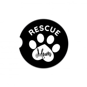 Rescue Mum Ceramic Car Coaster