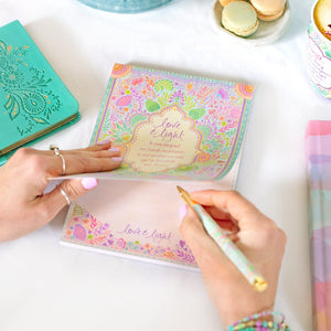 A5 Lined Writing Pad - Love & Light