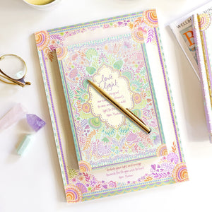 A5 Lined Writing Pad - Love & Light