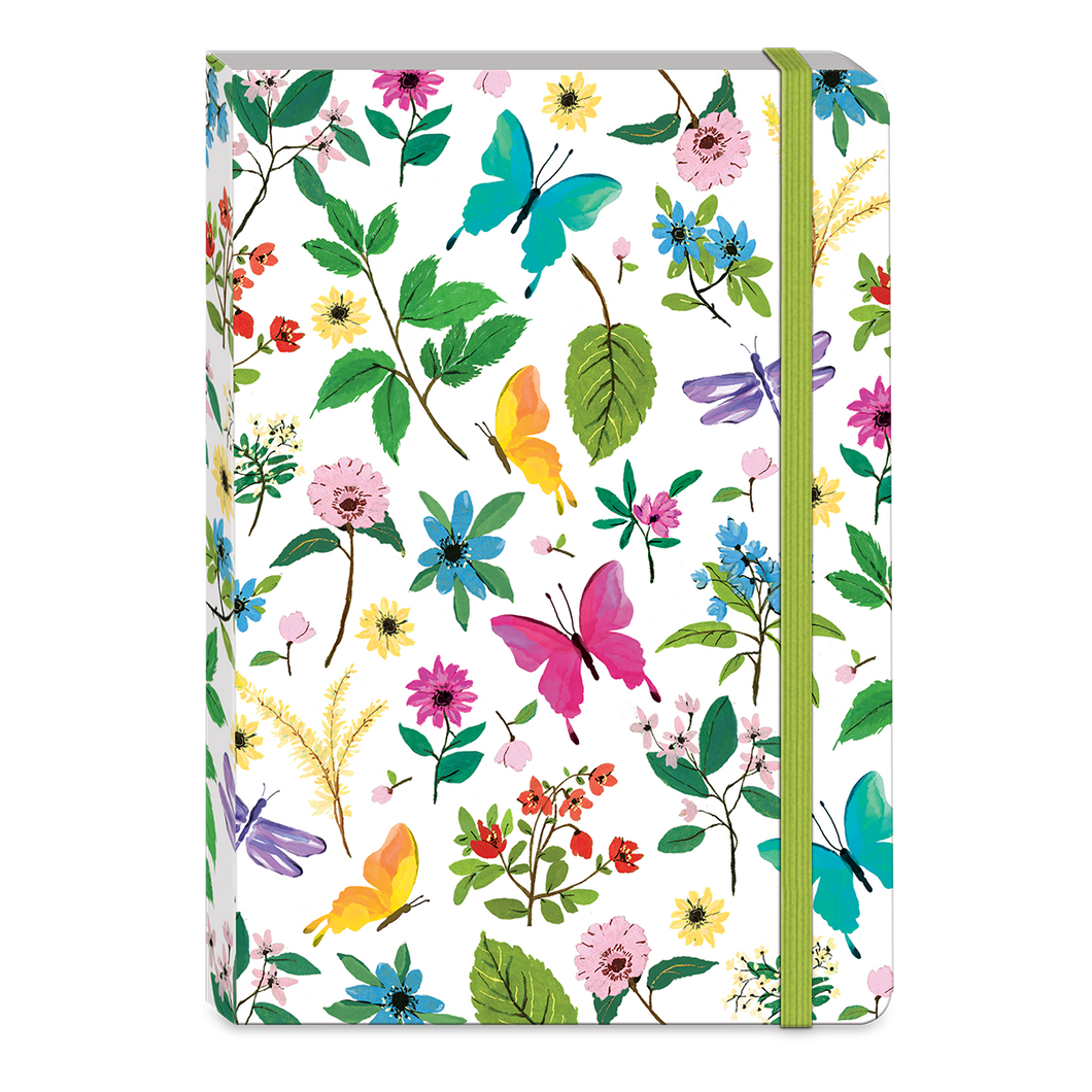 Full Bloom Butterfly Softcover Notebook