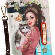 Fashion Love Cat Print Zipper Wallet