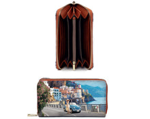 Amalfi Coast Large Zip Wallet