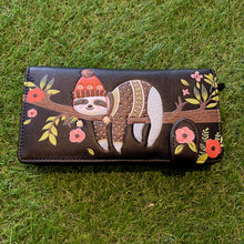 Chillin Sloth Black Wallet - LAST ONE!