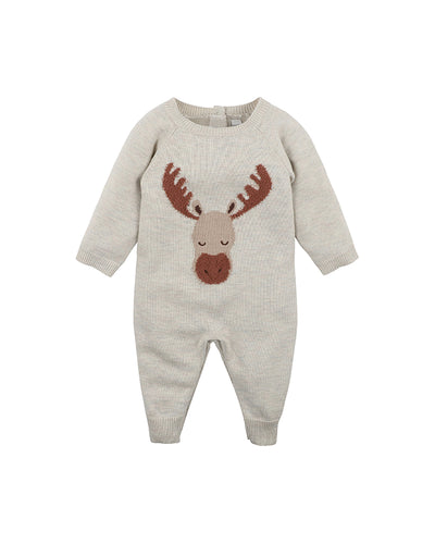 Scout Moose Knit Romper