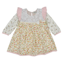 Tiny rose lace play dress