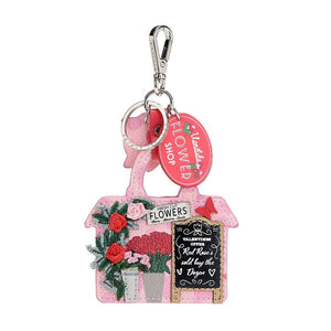 The Flower Shop - Pink Edition - Key charm