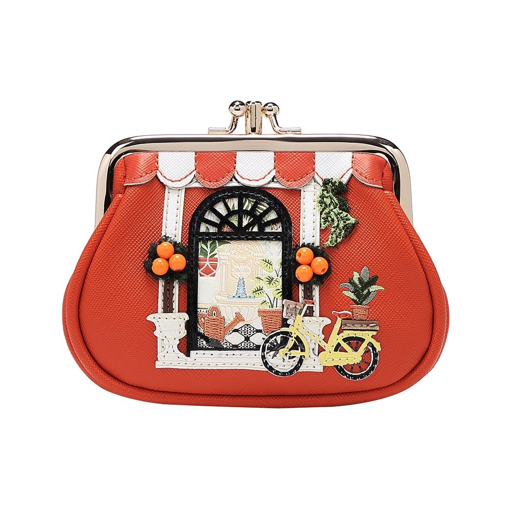 The Orangery Clipper Coin Purse LittleShoppeOfMemories